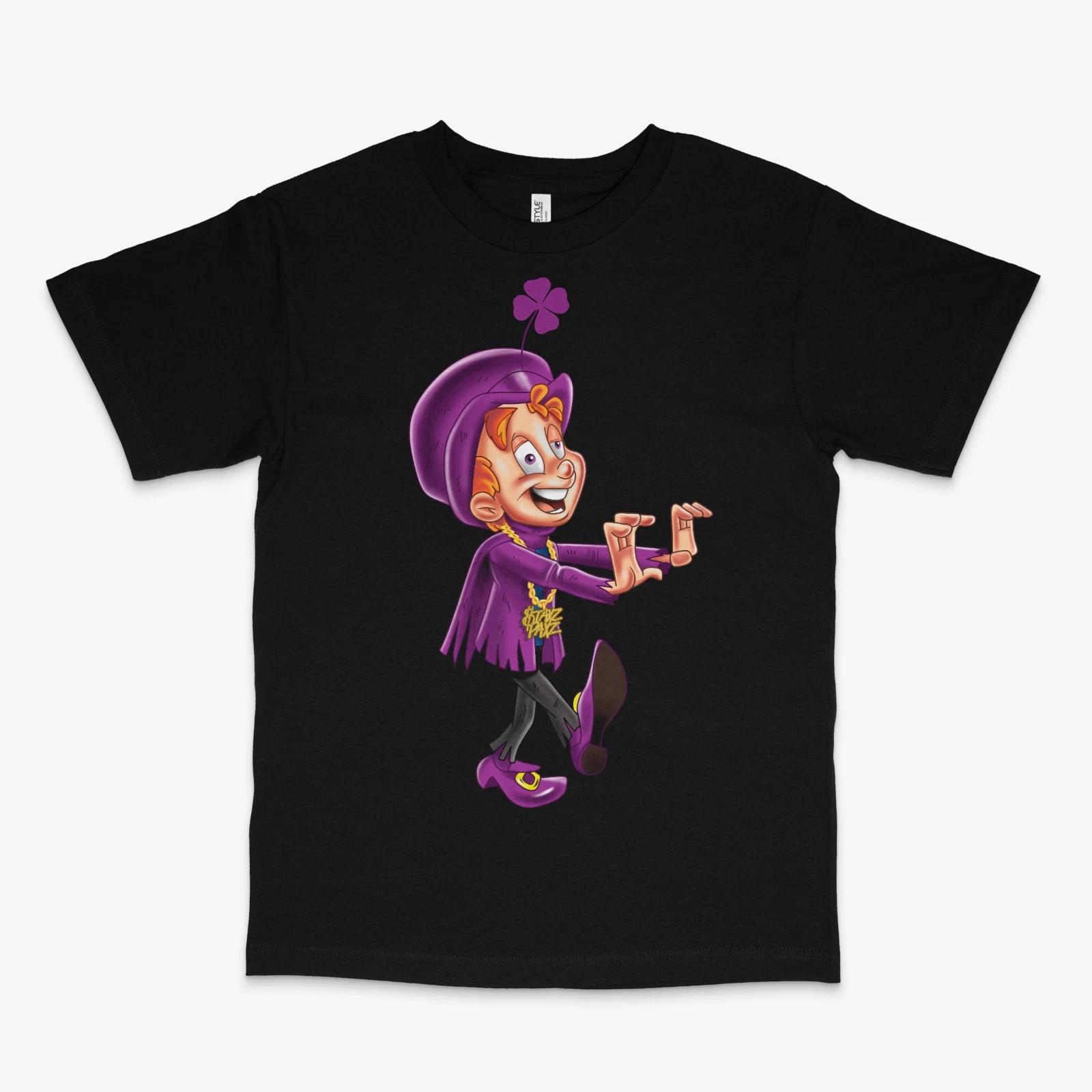 Lucky Charms Zombie Black Tee XXXL