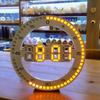 Modern Led Digital Wall Clock Portable Silent Electronic Clock Jump Second Clock  Office