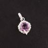 Morganite Stone 925 Sterling Silver Birthday Mother Gift Boho Pendant Jewelry PP-2-13