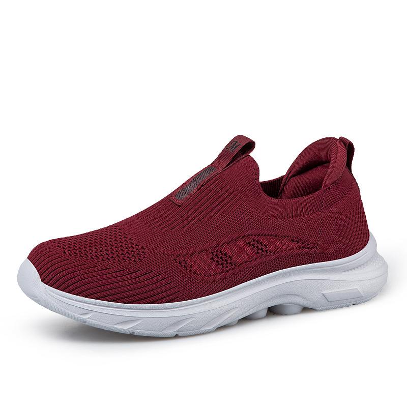 Spring, Summer and Autumn Mesh Shoes Breathable and Non-slip Mother Comfortable Casual Sports Shoes