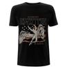 1975 Led Zeppelin US Tour Vlajka Unisex Tričko