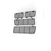 A Set of 4 Pieces Front Reflector Indicator Signal Light Grille Cover for VW Golf Vento Jetta MK3 GTI VR6