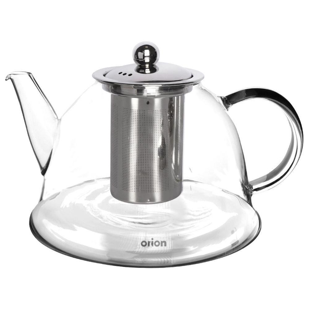 Orion Borosilicate Glass Teapot with Infuser 1650 Ml