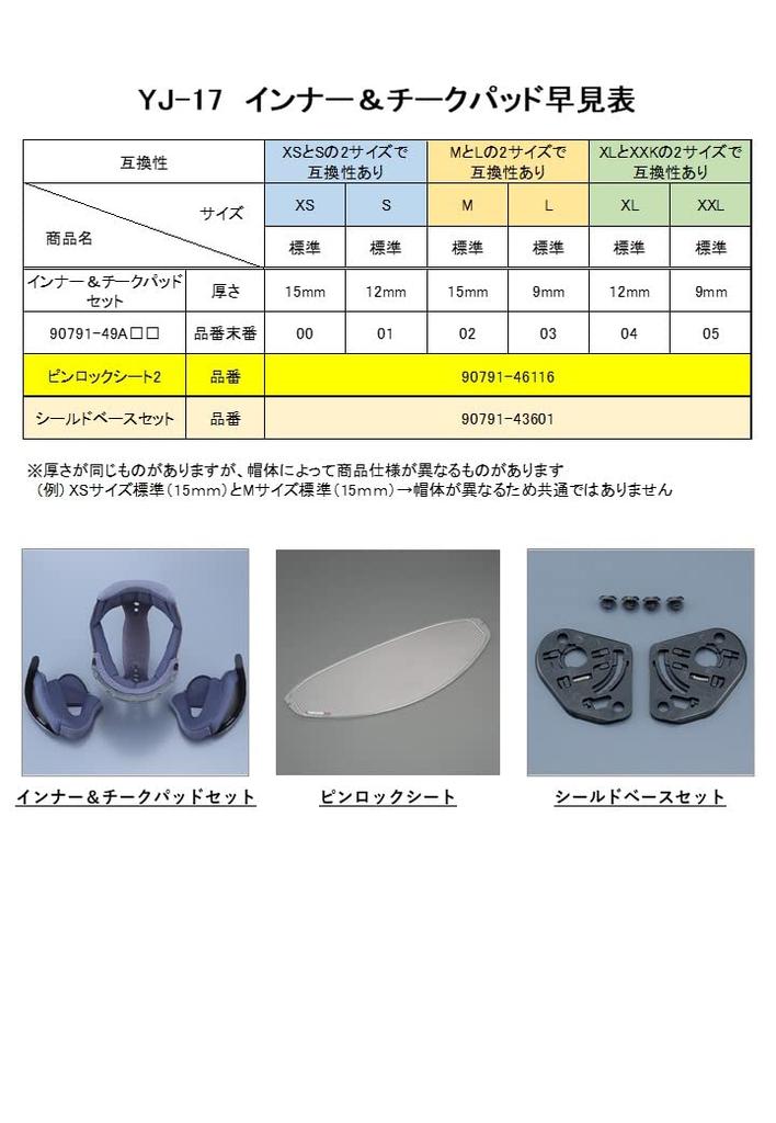 Yamaha Motor Shield Base Set for Zenith YJ-15 (90791-43601)