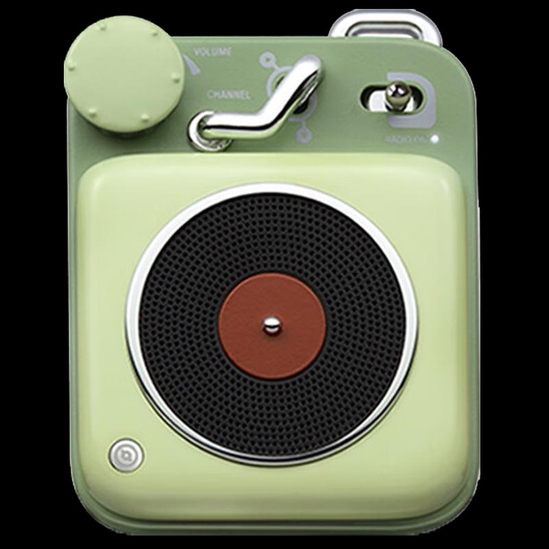 Mao King Atomic Player B612 MW-P1 Retro Portable Bluetooth Speaker CN Plug (adapter Included)