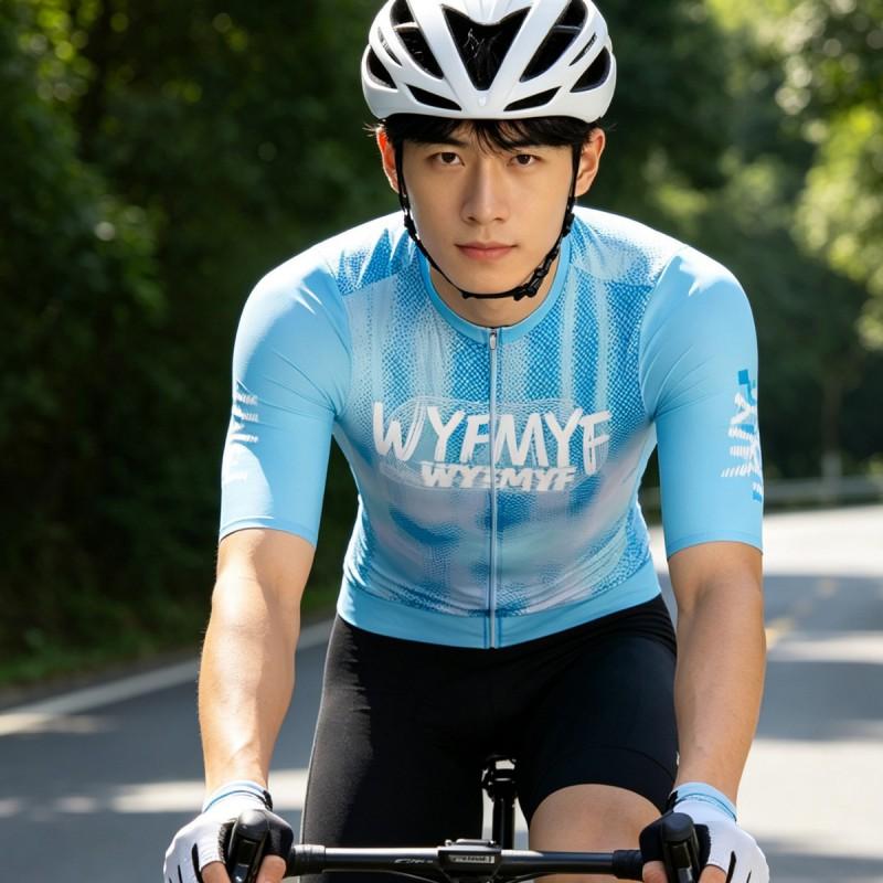 1 Mens Cycling Jersey Short Sleeve Performance Fit Breathable Quick Dry Road Bike Top