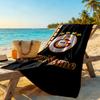 Galatasaray Personalized Text Beach Towel Soft Durable Quick-Dry Suitable for Sports Travel Swimming Yoga Bathroom Beach And Pool