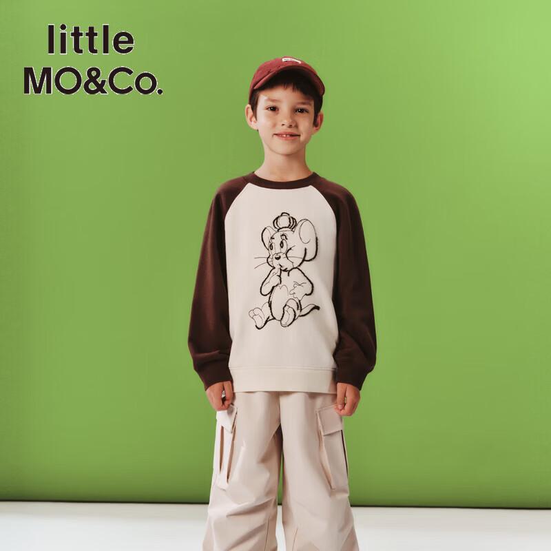 little MO&Co. Tom & Jerry Girls' 2025 Autumn Raglan Sweatshirt