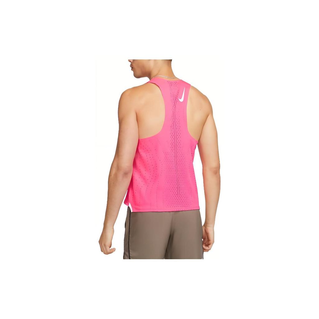 Nike Solid Color Logo Sleeveless Tank Top Men Tops Pink DM4624-639