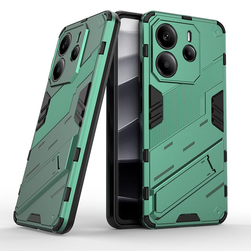 Suitable for Redmi Note11 Pro punk armor mobile phone case Xiaomi 11 Pro invisible bracket protective case