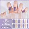 Charm Finger 14 Finger New Bling Fine Flash Aurora Gel Nail Oil Film Self-Adhesive Waterproof Seal-free Nail Art Sticker