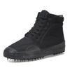 Men's Winter High-Top Canvas Boots with Velvet Lining - Warm, Durable, Cold-Proof Work Shoes