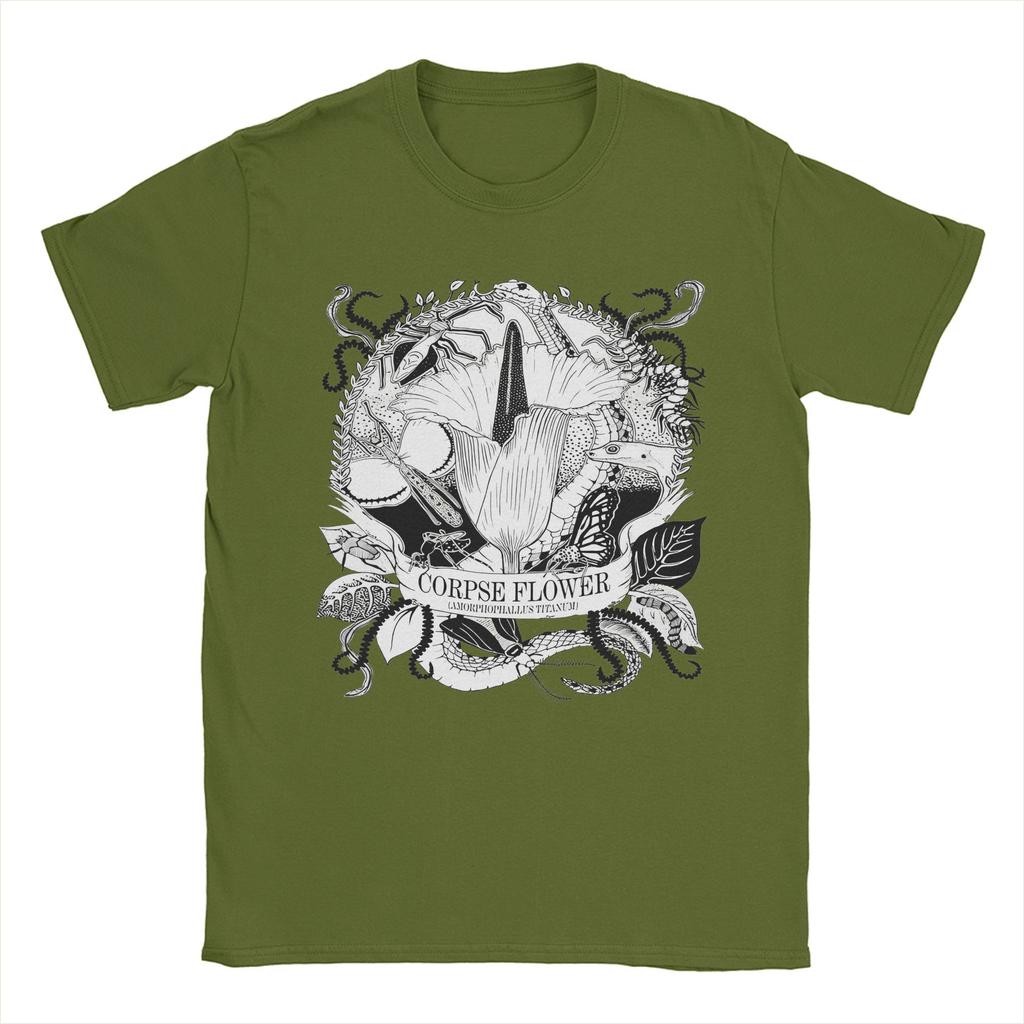 Cannibal Corpse Merch Men Women T Shirts Pure Cotton Tee Fashion Flower T-shirt Clothing