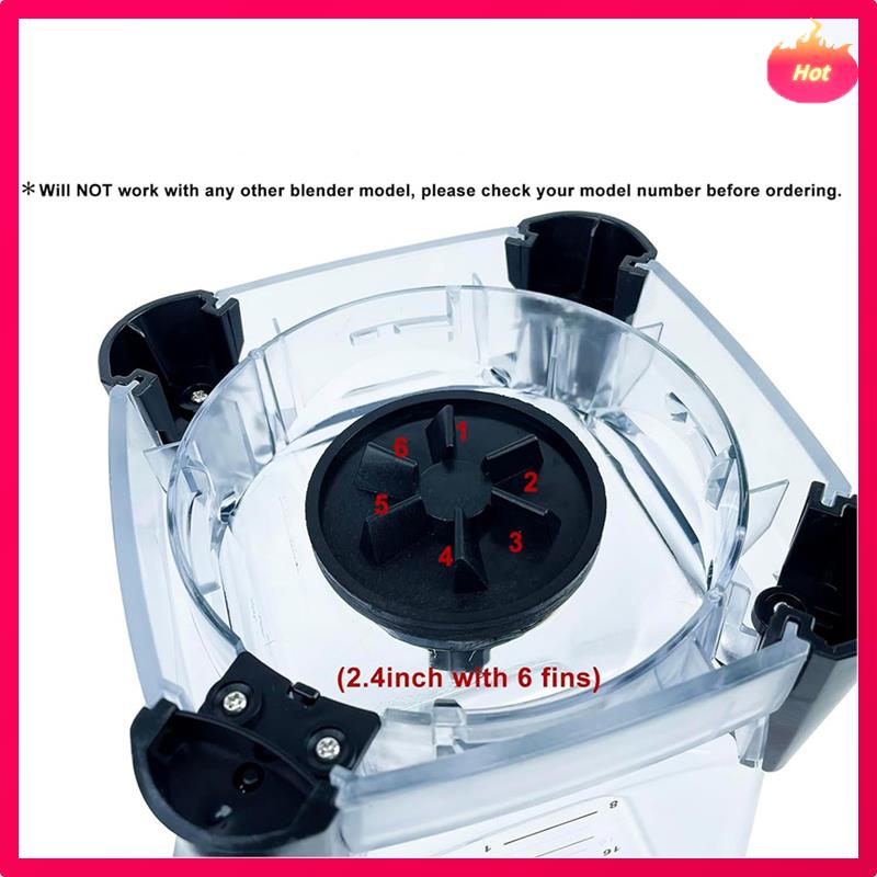 3X Piezas de Licuadora Para Ninja Serie BL610 BL710 72 Oz (9 Tazas) Jarra, Embrague de Maza y Juego de Pernos de Transmisión