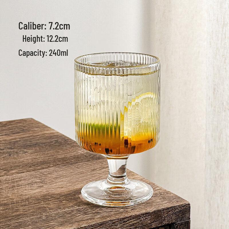 ZISIZ Ins-Style Retro Mulled Wine Glass