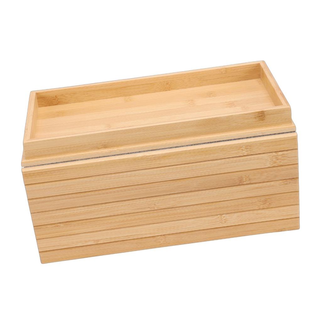 Wood Color Couch Cup Holder 45.7*31.5cm Portable Tray Table Armrest Storage Tray for Remote
