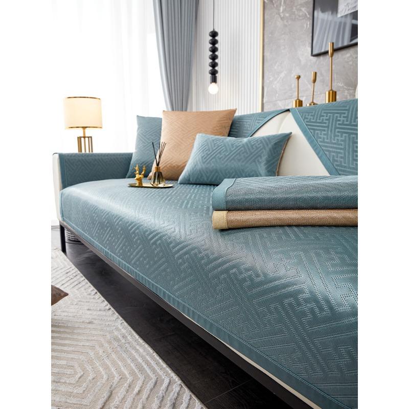 

Подушка для дивана Летняя подушка для дивана Прохладный дышащий чехол для дивана Все включено Нескользящий чехол для дивана Ткань 70*70cm