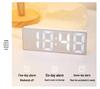 Color Screen LED Dual-Use Alarm Clock with Voice Control & Temperature Display