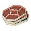 Octagonal Jewelry Tray Creative Jade Storage Display Tray Counter Bracelet Display Plate Live Streaming Jewelry Shooting Props