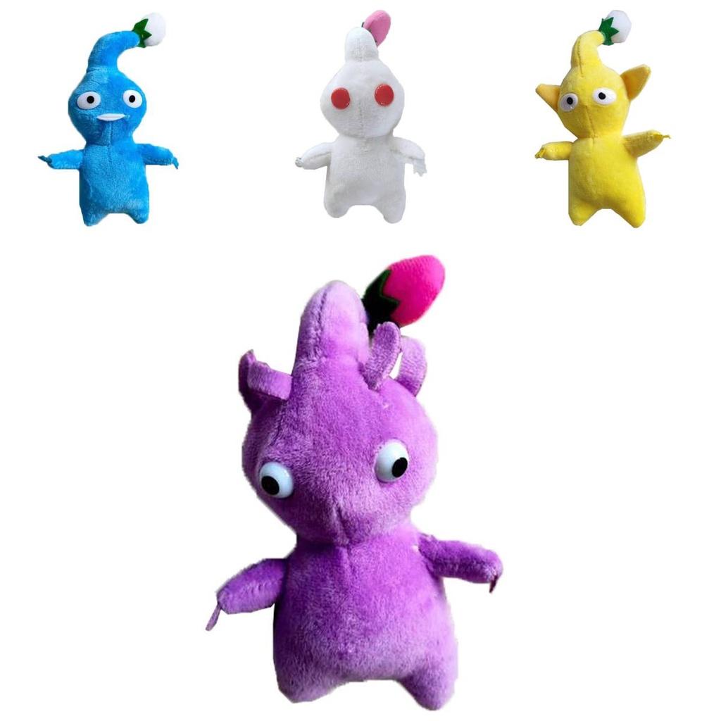 Adorable Game Pikmin Plush Toy For Kids Featuring Soft Stuffed Doll Design