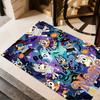 Blue Dogs Soccer Fun Customizable Name Area Rug Perfect for Kitchen Foyer Hallway Entryway Antislip Carpet Decorate Offices Spiritual Gift
