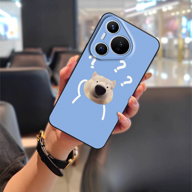 Full wrap Protective Phone Case For Huawei P70 Pro/Pura 70 Pro+ Back Cover TPU Waterproof Cartoon Couple Phone Pouch