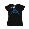Marvel Womens/Ladies The First Avenger Metal Logo Cotton T-Shirt