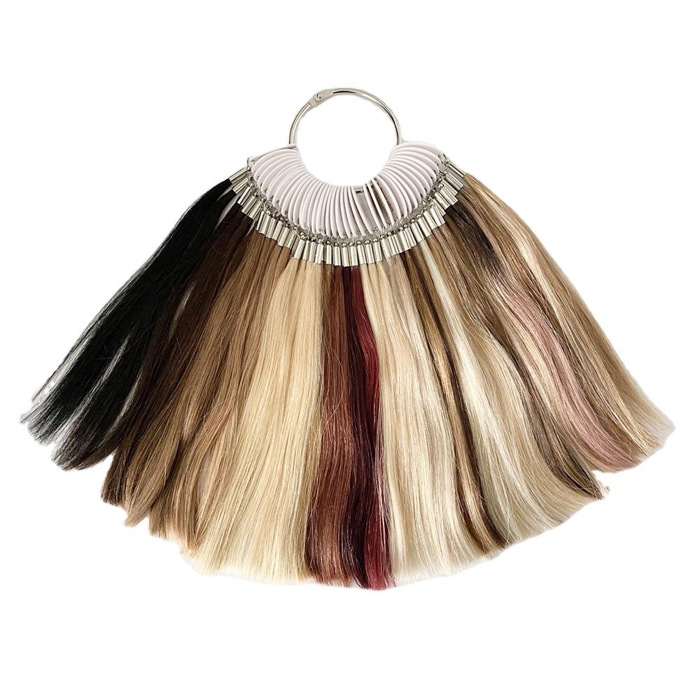 Factory Price Nano Tip Hair Extensions Cuticle Aligned Raw Hair Double Drawn Nano Silky Straight Human Hair Extensions (as the picture,14 in)