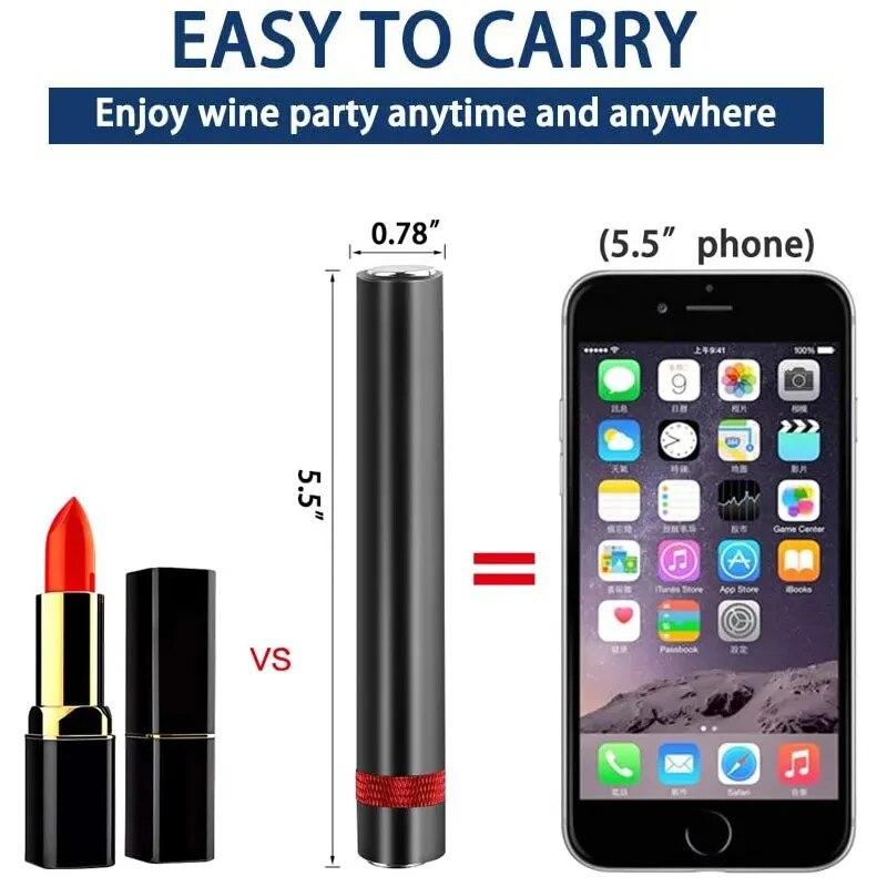 1PC Portable Wine Opener Wine Air Pressure Pump Bottle Opener Tools Bar Accessories for Home Restaurant Party