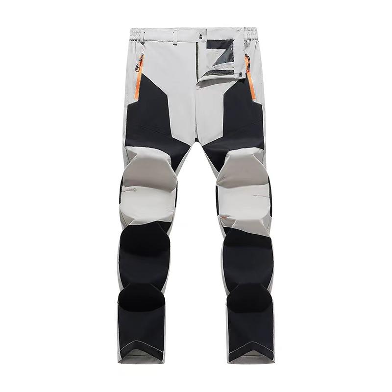 Men Male Summer Thin Breathable Elastic Camping Trekking Fishing Climbing Hiking Outdoor Trousers Quick Dry Sport Pants L-5XL