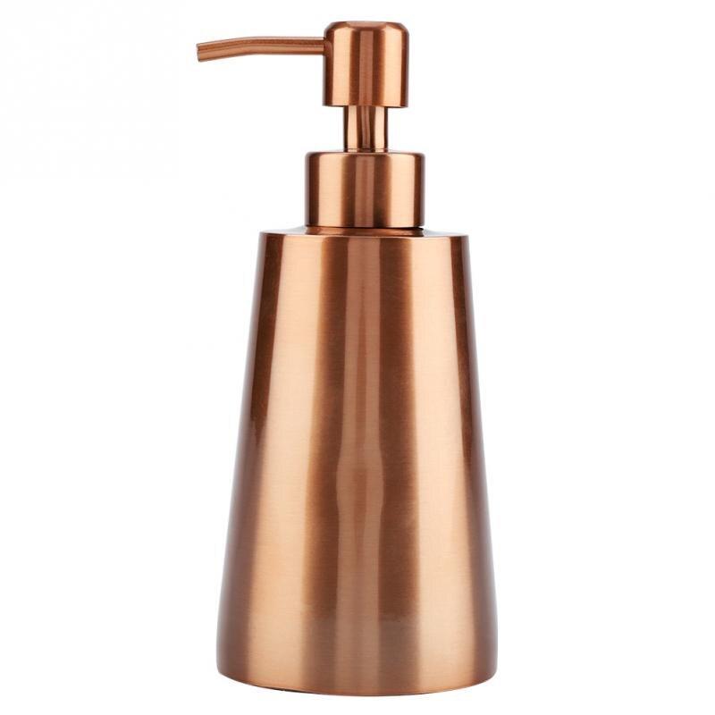 

350 ml Liquid Soap Dispenser 304 Stainless Steel Shampoo Balm Dispenser Home Hotel Hotel Bathroom Accessories | Liquid Soap Dispensers