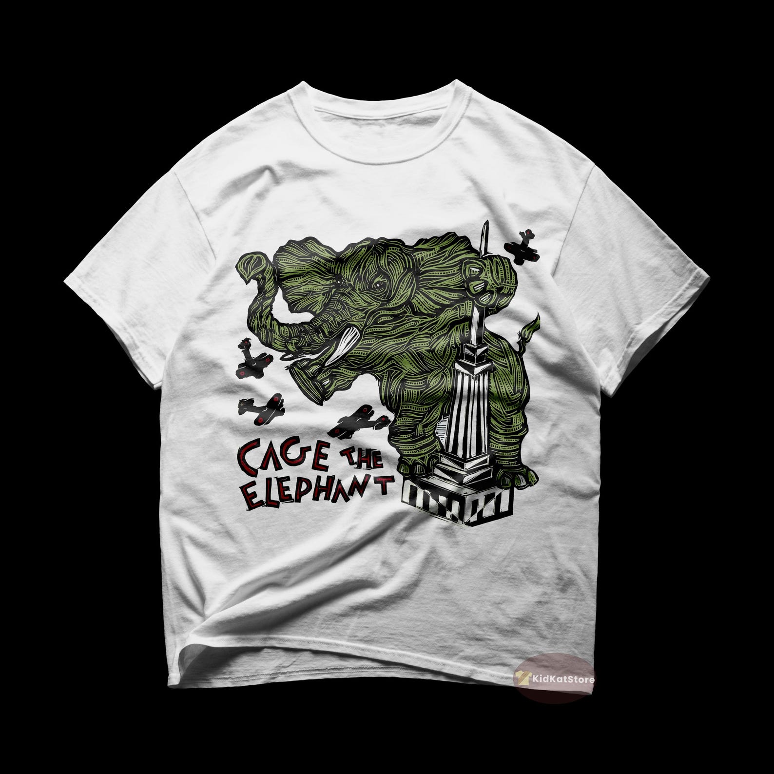 Cage The Elephant T shirt | Rock Music Shirt | Cigarette Daydreams | Melophobia | Cage The Elephant Merch | Cotton Tee S