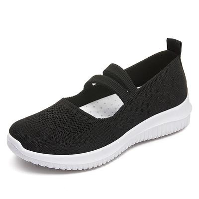 2024 Damen Freizeitschuhe Leichte Atmungsaktive Laufschuhe Sommer Weiche Tragbare Sneaker Zapatos Mujeres Bequeme Slipper Ballerinas