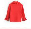 Girls' Sweaters Baby Girls' Sweaters Winter New Round Neck Pullover Sweaters Children's Sweaters