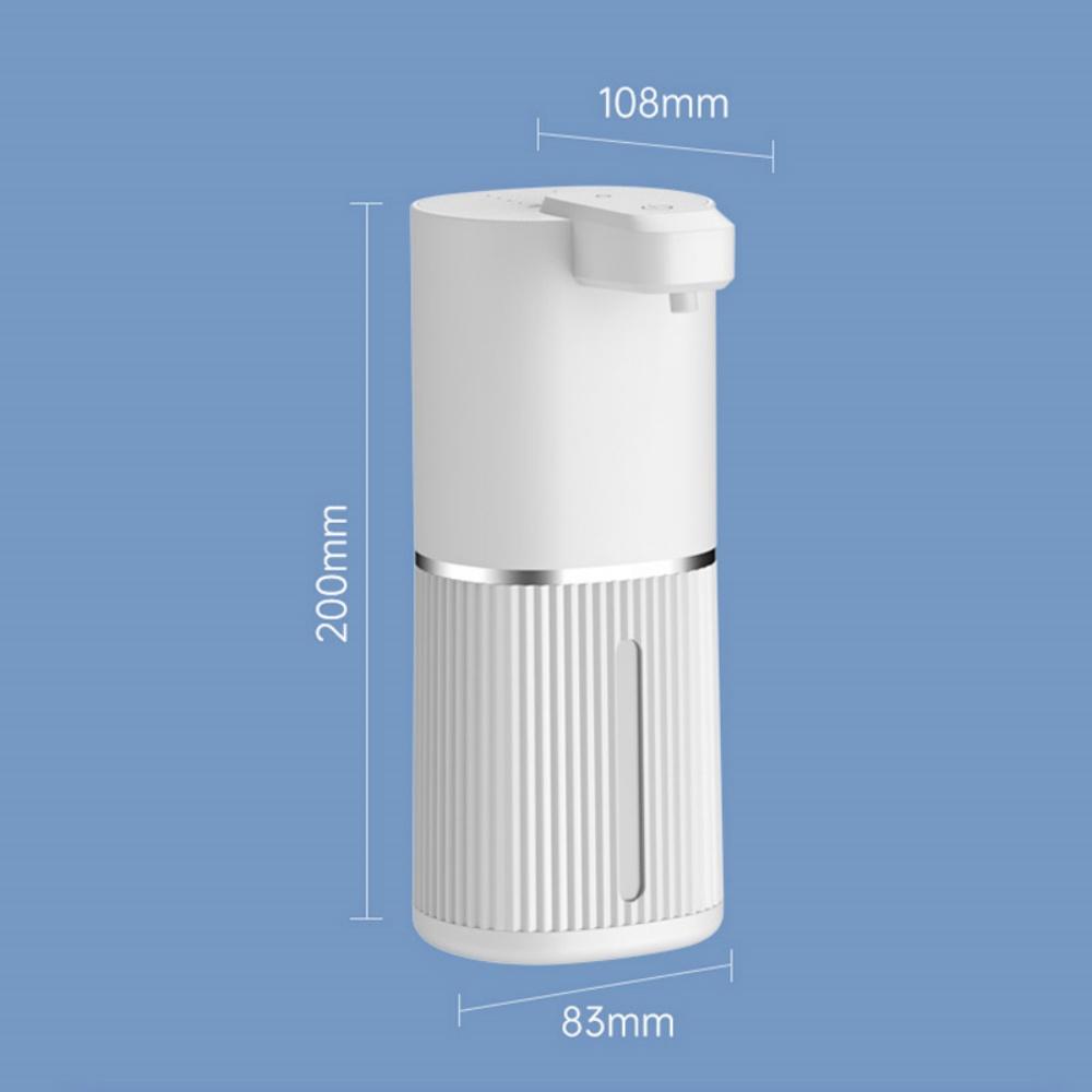 Automatic 4 Gear Automatic Foam Soap Dispenser 380ml Touchless Smart Display Wall Mount USB Rechargeable for Bathroom Kitchen