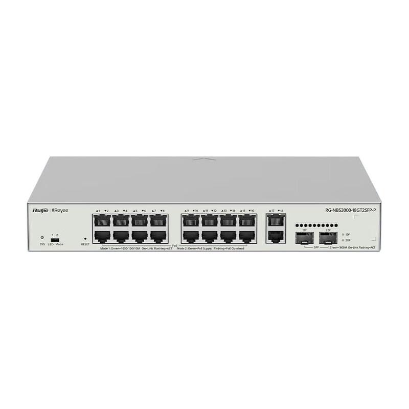 

Ruijie 18-Port Gigabit PoE Managed Switch
