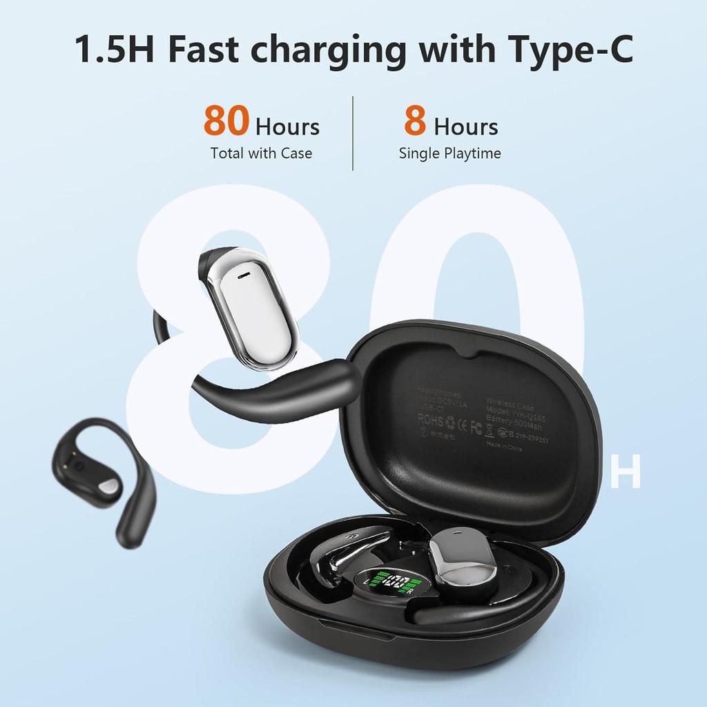 Překlad Bezdrátová sluchátka AI 144 jazyků Překladač Sluchátka Audifonos Překladače Angličtina Španělština Překladatelské zařízení Překládat Sluchátka