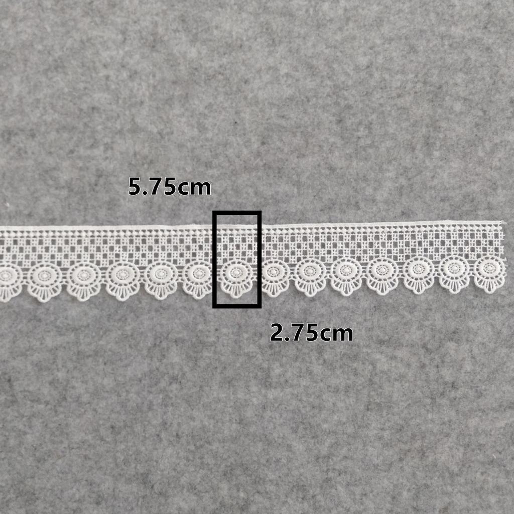 Diy Small Flower Lace Barcode Accessories Hollow Lace Clothes Decoration Fabric Water-Soluble Fringe Embroidery Accessories