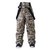 Unisex Windproof Waterproof Camouflage Ski & Snowboard Pants for Winter Outdoor Activities