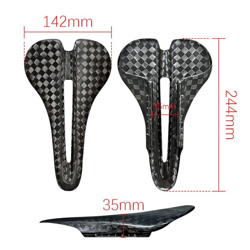 Ultra Lightweight Full Carbon Fiber Bicycle Saddle Road Mountain Folding Bikes 70g