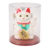 4in Solar Lucky Fortune Cat with Waving Arm Solar Powered Feng Shui Lucky Cats Lucky Beckoning