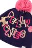Unisex knit cap logo Hat Golf FR [Pearly Gates] (chain pattern) / / 053-4287011 121_Navy