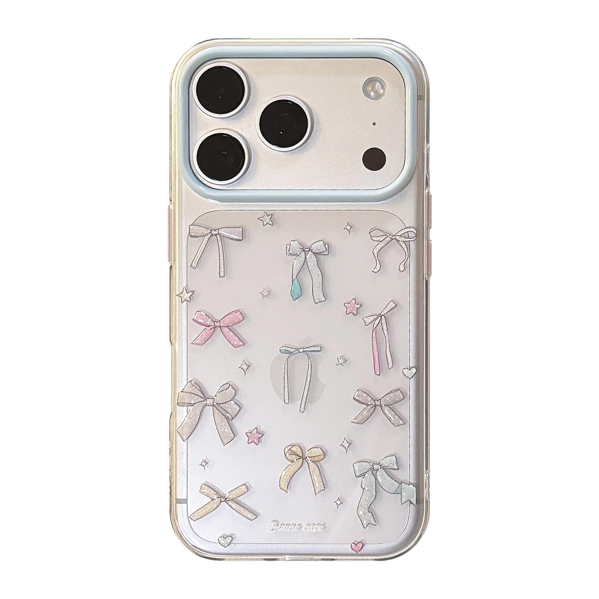 

Креативный чехол для телефона с блестящим бантом для iPhone 16, iPhone 17 и iPhone 17 Pro Max iPhone 13