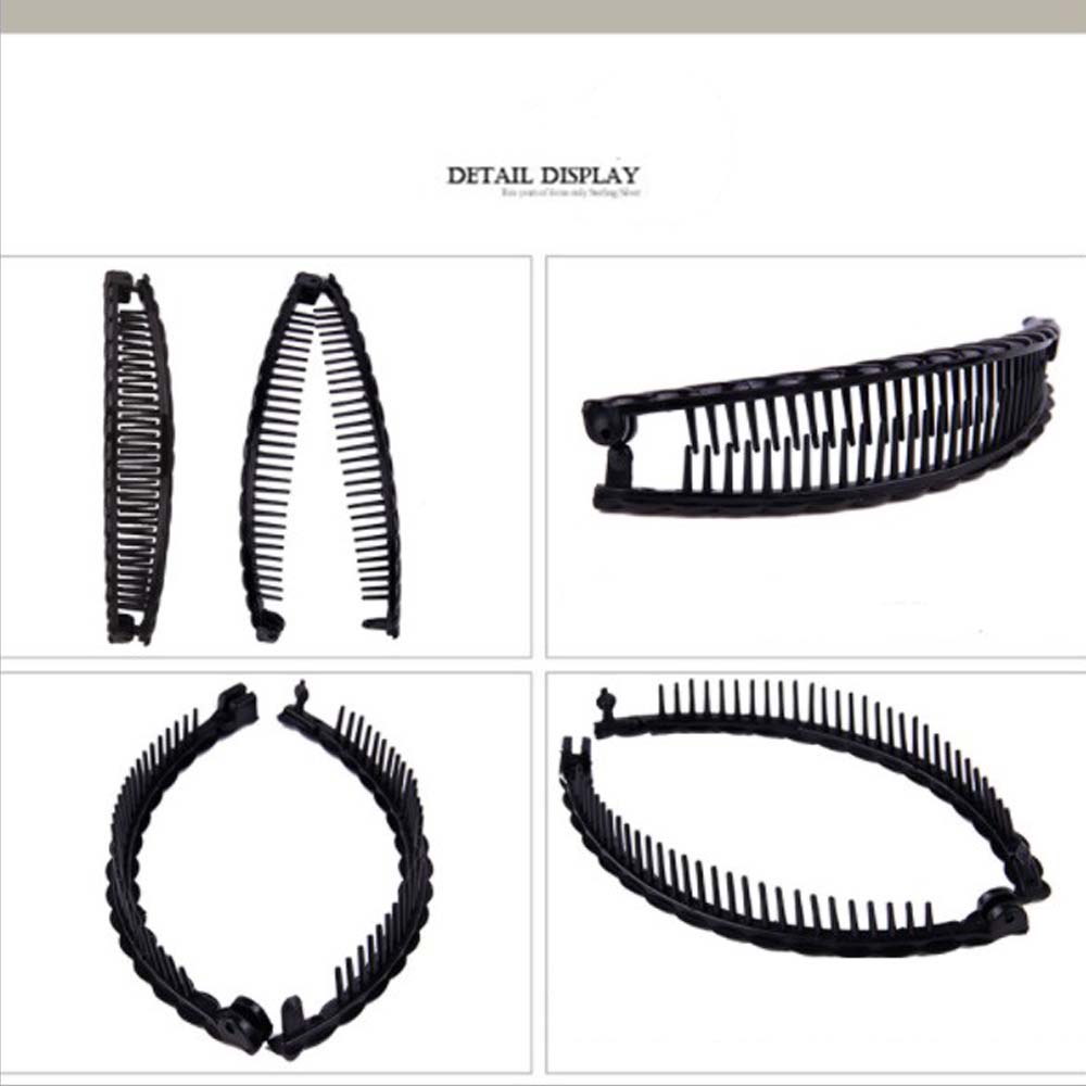 1 Stück Bananen Haarspange Einfarbig Haarklammern Damen Haarspangen Haarnadeln Haarschmuck für Mädchen Pferdeschwanzhalter Haarklammer