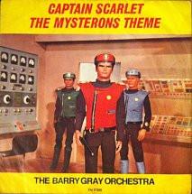 

7inch Record BARRY GRAY ORCHESTRA Captain Scarlet 7N17391 Pye Records 1967 UK Soundtracks Musicals Used