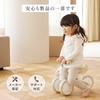 Ides D-Bike Mini Wide Beige Baby Bike 10 Months to 3 Years Indoor Pedal-less Tricycle Quiet Balance Training