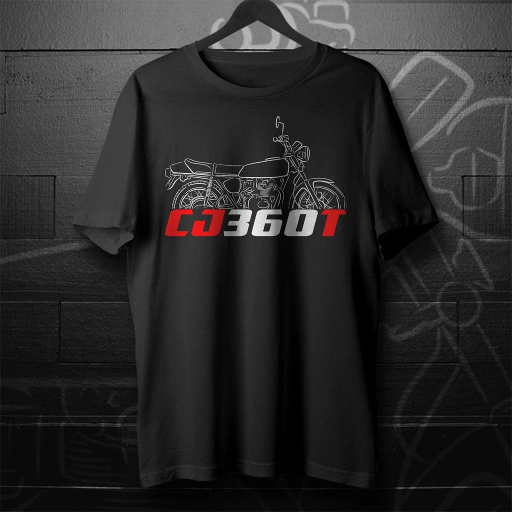 Honda CJ360T 1976-1977 - Motorcycle T Shirt for Riders
