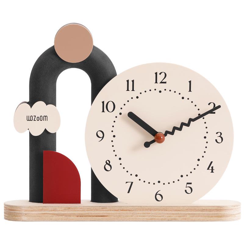 Wozoom House Creative Deco Table Ornament - Living Room & Entryway Clock