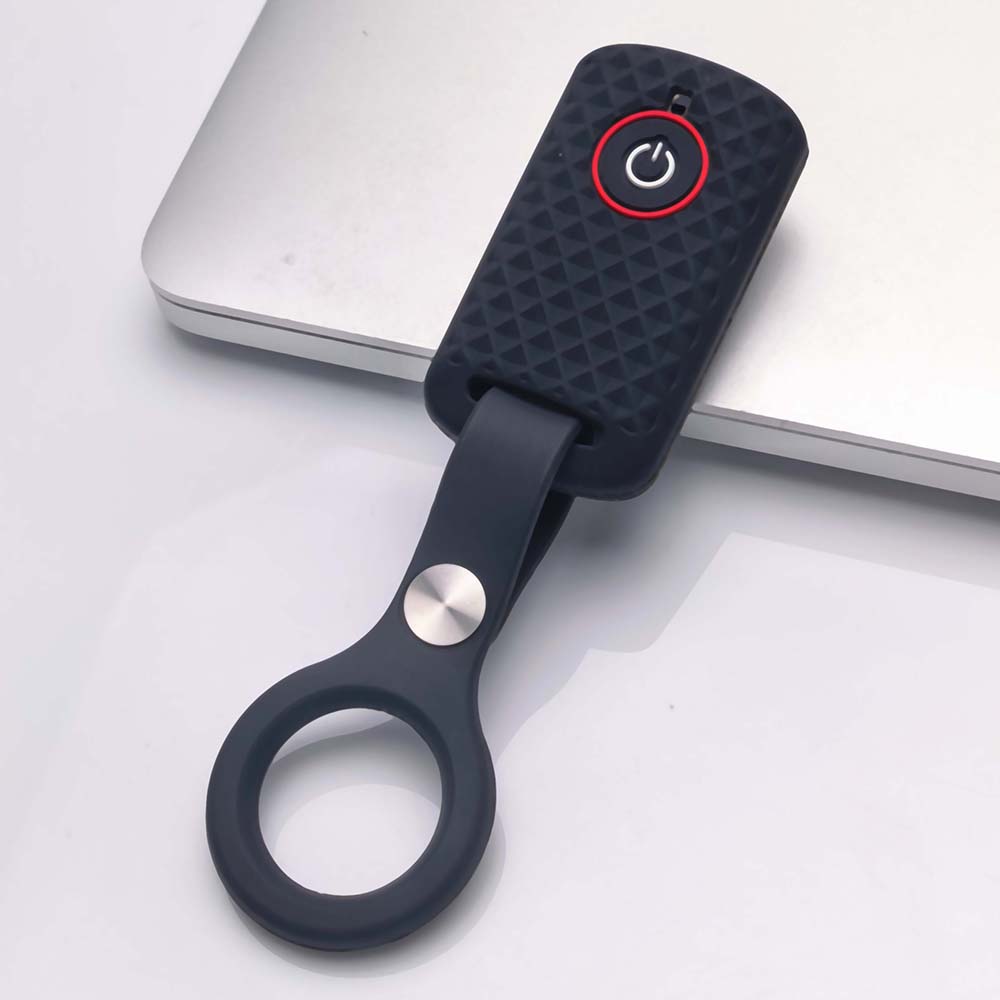 

Silicone Key Cover Keychain For Yamaha NMAX 155 XMAX 300 Aerox 155 NVX 155 Scooter Smart Key Protector Case чорний