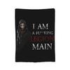 Deads by Daylights Flannel Blankets Video Games Awesome Throw Blankets for Home Hotel Sofa 150*125cm Bedspread,